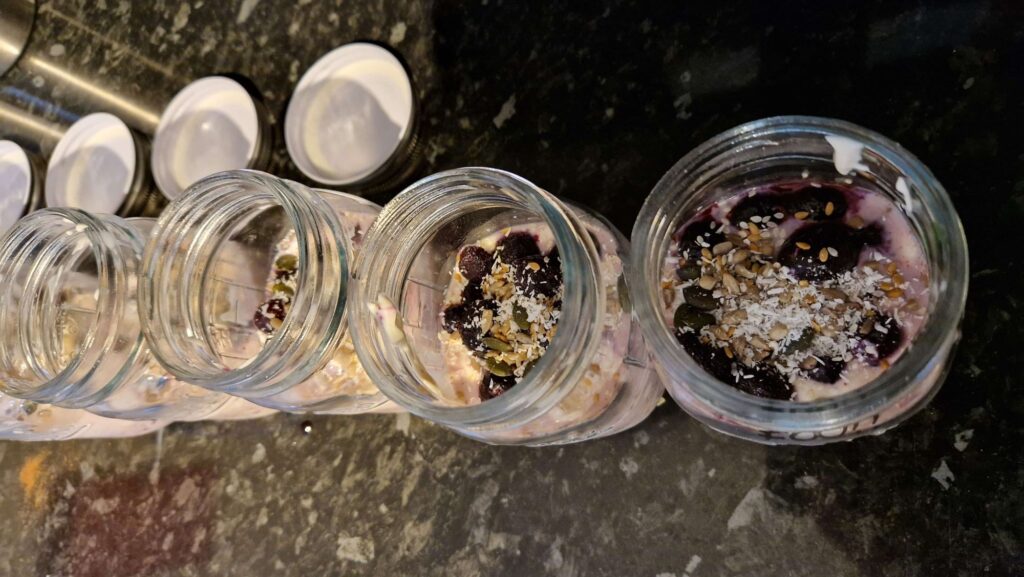 Breakfast from what I eat in a day for fat loss blog post